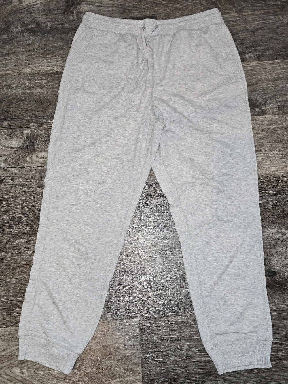 90 Degree By Reflex Light Gray Men's Jogger Sweatpants